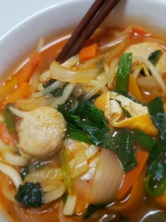 旨辛チゲうどん-レシピのメイン写真