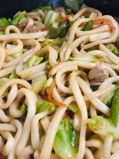 超簡単ずぼら焼うどん-レシピのメイン写真