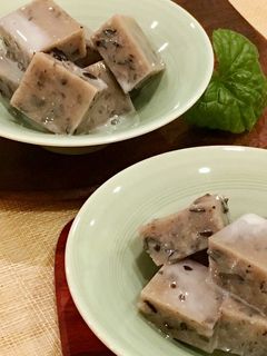 水ようかん風 黒豆寒天-レシピのメイン写真