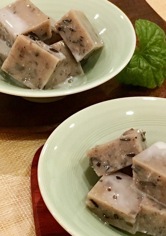 水ようかん風　黒豆寒天-レシピのメイン写真