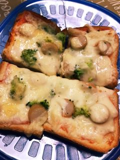 簡単!ピザトースト-レシピのメイン写真