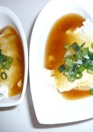 電子レンジで簡単♡手作りあんかけ豆腐-レシピのメイン写真