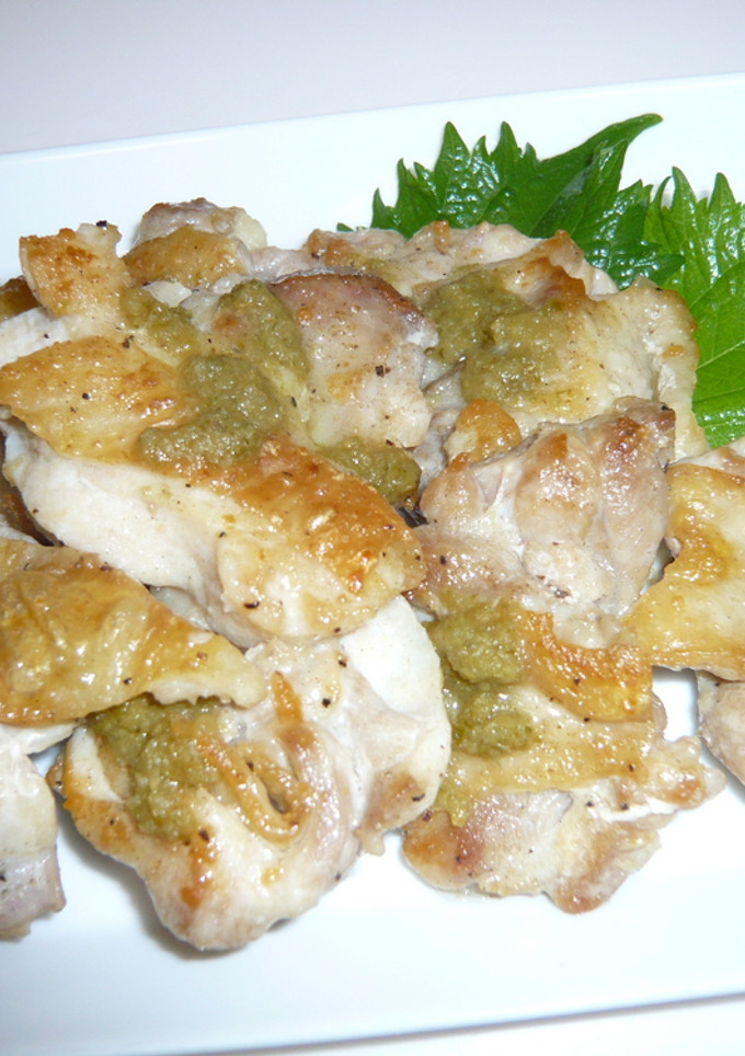 鶏肉の柚子胡椒焼き-レシピのメイン写真
