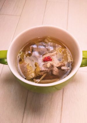 豚肉とゴボウと白菜の和風コンソメスープ-レシピのメイン写真