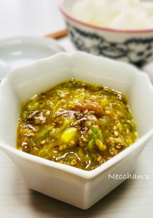 ご飯に乗っけて♪梅おかかで旨い！ネギ味噌-レシピのメイン写真