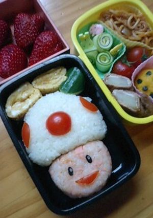 ☻キノピオ弁当☻-レシピのメイン写真