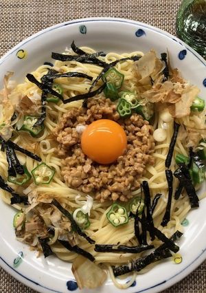 簡単納豆パスタ-レシピのメイン写真
