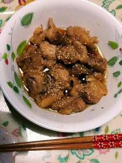 超簡単(^q^)鶏肉のめんつゆ煮☺⛄-レシピのメイン写真