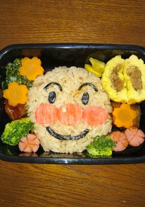 初めてのキャラ弁-レシピのメイン写真