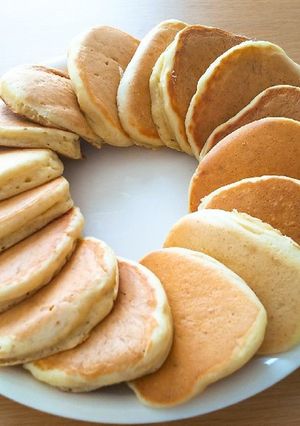 【卵なし】バナナパンケーキ-レシピのメイン写真