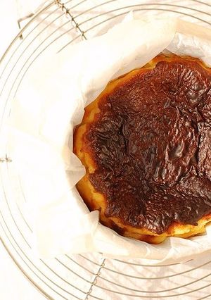 混ぜるだけで簡単♪バスクチーズケーキ-レシピのメイン写真