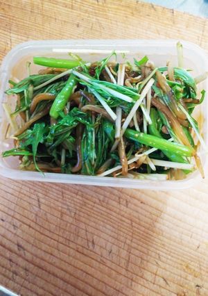 水菜ともやしのソース合え-レシピのメイン写真