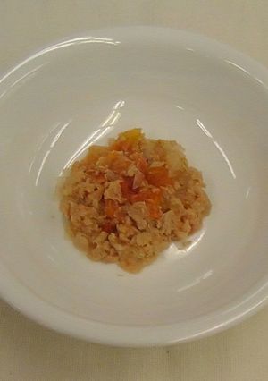【離乳食中期】トマトとツナのスープ煮-レシピのメイン写真