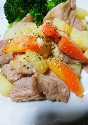 新じゃがと豚バラのソテー-レシピのメイン写真