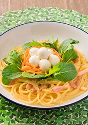 巣ごもりカルボナーラ-レシピのメイン写真