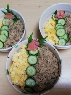 おからパウダー使用の鯖缶そぼろ-レシピのメイン写真