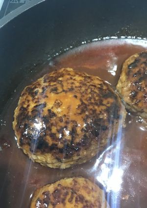 簡単煮込みハンバーグ☆彡-レシピのメイン写真