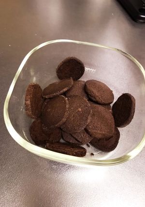 ココアパウダーでチョコクッキー-レシピのメイン写真