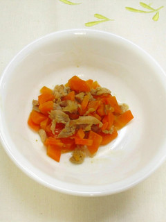 【離乳食後期】筑前煮風-レシピのメイン写真