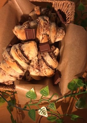 ミルクな甘さ*チョコロールパン*-レシピのメイン写真