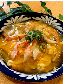 カニ玉あんかけ-レシピのメイン写真