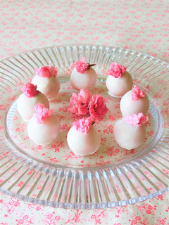 桜の餡玉*桜トリュフ*お花見-レシピのメイン写真