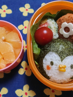 キャラ弁♥️ペンギン-レシピのメイン写真