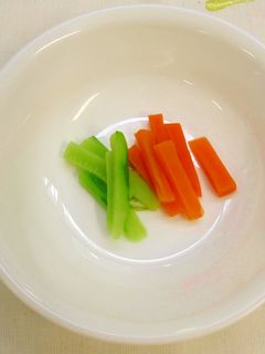 【離乳食後期】野菜スティック-レシピのメイン写真