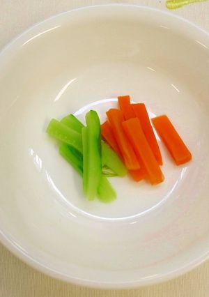 【離乳食後期】野菜スティック-レシピのメイン写真