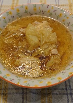 電鍋で簡単！キャベツと鶏肉のコンソメ煮-レシピのメイン写真
