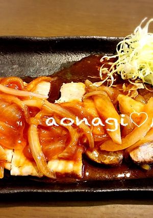 我が家の柔らかポークチャップ-レシピのメイン写真