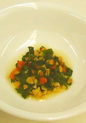 【離乳食後期】ほうれん草の納豆和え-レシピのメイン写真
