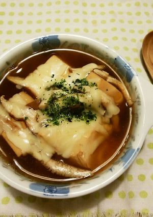 チーズがとろり温奴-レシピのメイン写真