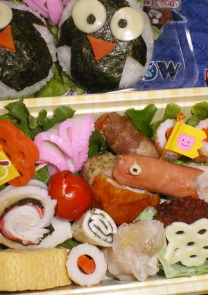 春だよ～　遠足だよ～　ペンギン弁当♫-レシピのメイン写真