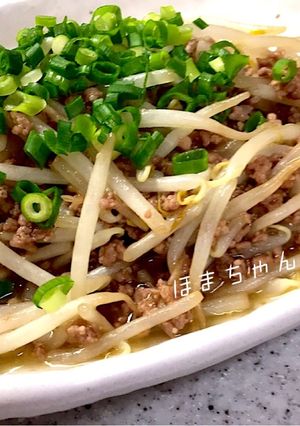 簡単♪もやしとひき肉のみそ炒め-レシピのメイン写真