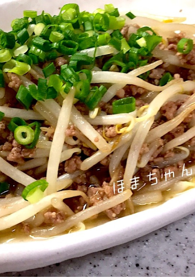 簡単♪もやしとひき肉のみそ炒め-レシピのメイン写真