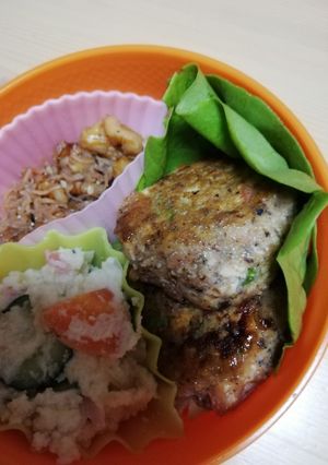 鯖缶そぼろを使ったミニ豆腐ハンバーク-レシピのメイン写真