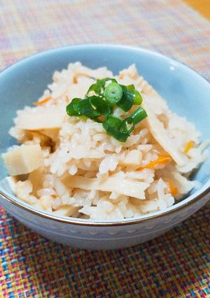 だし香る◇我が家のシンプル筍ご飯☆-レシピのメイン写真