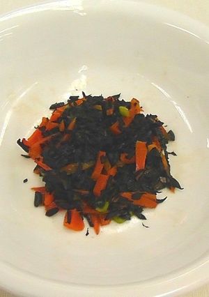 【離乳食後期】ひじきの炒り煮-レシピのメイン写真