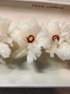 飾り大根の菊花の甘酢つけ-レシピのメイン写真
