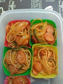 弁当用ナポリタン【作り置き冷凍ストック】-レシピのメイン写真