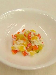 【離乳食後期】さつまいものサラダ-レシピのメイン写真