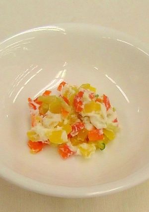 【離乳食後期】さつまいものサラダ-レシピのメイン写真