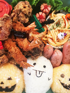 秋の親子遠足に!ハロウィン弁当-レシピのメイン写真