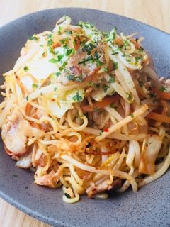 旨っ!キムチ塩焼きそば-レシピのメイン写真