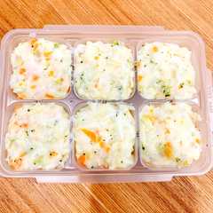 รูปของ 離乳食中期☆マカロニグラタン