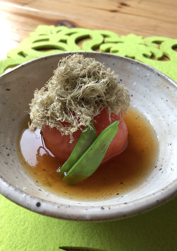 まるごとトマトのおひたし-レシピのメイン写真