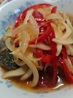 揚げない鯖の南蛮漬け-レシピのメイン写真