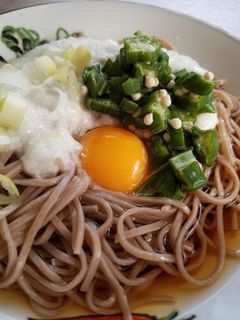 とろろそば-レシピのメイン写真