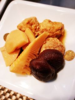 春の味 筍と鶏ミンチの煮物-レシピのメイン写真